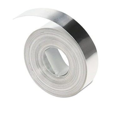 DYMO® Rhino Metal Label Self-adhesive Tape, 0.5" X 12 Ft, Aluminum freeshipping - TVN Wholesale